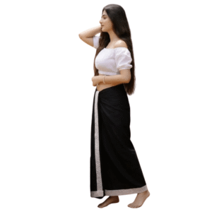 Elegant Black Traditional Sarong