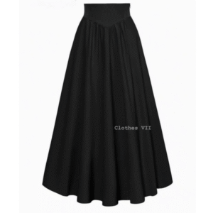 Elegant Pleated Maxi Skirt