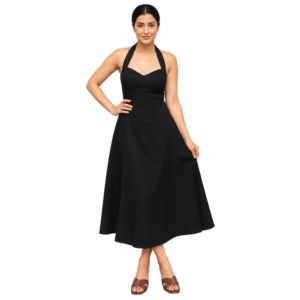 Halter Midi Dress